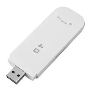 4G LTE Mobile, USB Pocket Portable Router, High Speed Mobile Hotspot with SIM Card Slot, Sharing Up to 10 Users, for Travel Business (White)