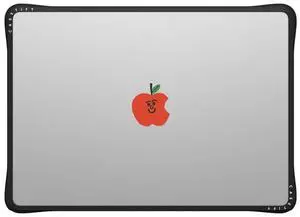CASETiFY Impact MacBook Air 13.6" (M2-M4) Case [Cushioned Impact Corners/Scratch-Resistant/Anti-Slip Grip] - Apple MacBook Case - Clear Black