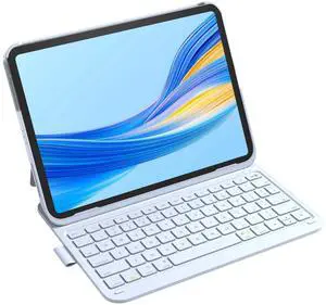 Inateck Ultralight iPad 10th Generation Case with Keyboard, for iPad 11th Gen. A16 2025 11", Air 11" M3/M2 (2025/2024), Air 5/4, Pro 11 4/3/2/1, Keyboard with Pen Holder, AirTap Blue