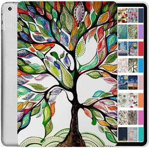 DuraSafe Cases for iPad 6 5 9.7 Inch Air 1 2 [iPad 5th 6th Air 1st 2nd Generation ] A1893 A1822 A1566 Printed Lightweight Shock Absorbant Flexible TPU Protective Clear Case - Olivia Tree