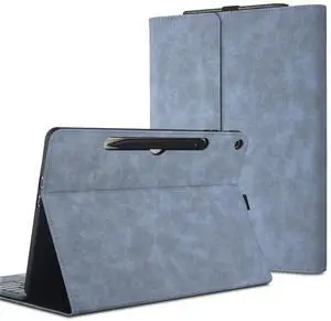 xisiciao Protective Case for Microsoft Surface Pro 12 1st Edition 2025 12 inch Shell Compatible with Keyboard Cover Ultral Thin & Light Heat Dissipation Design (Light Blue)