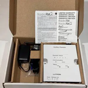 Lutron RadioRA 2 Auxiliary Repeater - RR-AUX-REP-WH