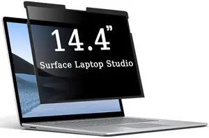 ZOEAGG Removable & Reusable Privacy Screen for Surface Laptop Studio 14.4 inch,Easy Installation/Anti-Spy/Anti-Glare/Anti Blue Light,Microsoft Surface Laptop Studio 2 Privacy Screen Protector