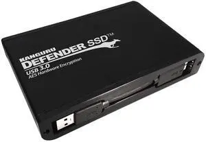 Kanguru Defender SSD 35  1TB Secure Portable Solid State Drive  Hardware Encryption - SuperSpeed USB 3.0