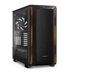 Dark Base 701 Midi Tower PC Case | Mesh Front | Airflow Optimized | 3 Pre-Installed Silent Wings 4 Fans | ARGB Lighting with Controller | Tempered Glass | PWM and ARGB Hub | Black | BGW58