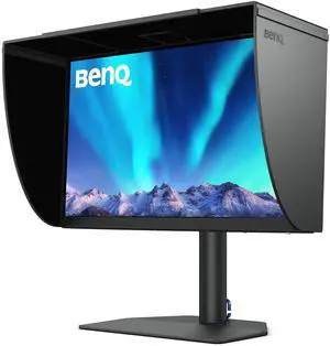 BenQ SW272Q 27-inch 2K 90W USB-C Photographer Monitor, 99% Adobe RGB, 98% DCI-P3/Display P3, Nano Matte Panel with TUV Anti-Reflection Certification, 1.07 Billion Colors, 16 bit 3D LUT, HDR