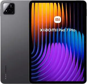 Xiaomi Pad 7 Pro Ai WiFi Version Global (No Calls or Text) 11.2 inches 3.2K 144Hz 8850mAh Bluetooth 5.4 Four Speakers 50 Mp Cam Model 24091RPADG (Gray, 512GB + 12GB)