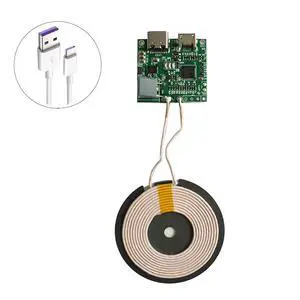 Taiwan Sunplus Wireless Charging 10W Super Mini Motherboard PCBA Storage Box Wireless Charging Solution DIY(1coil)