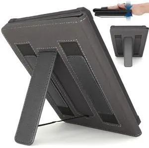 Case for Kindle Paperwhite 2021 Release 6.8" 11th Generation PU Leather Cover H02 - Black