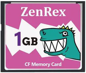 ZenRex 1GB CompactFlash Memory Card CF Card UDMA High Speed for Camere