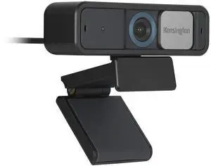 Kensington W2050 Pro 1080p Auto Focus Pro Webcam with Dual Stereo Microphone for Video Conferencing, Software Control, Privacy Shutter, Compatible with Zoom/Skype/Teams and More (K81176WW)