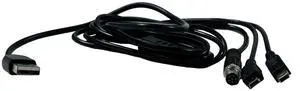 XP Deus II Charging Cable - Charge RC, Coil, and Headphones