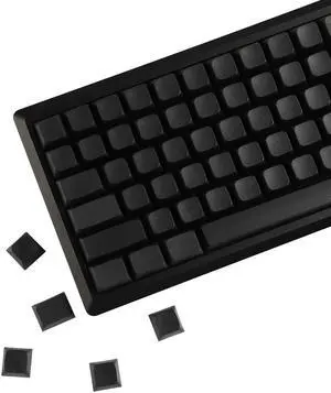 YMDK 127 Key Black Blank ZDA XDA V2 Keycaps PBT Keycap for MX Keyboard 104 87 61 Melody 96 KBD75 ID80 GK64 SP84