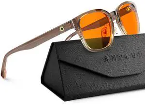 ANYLUV Blue Light Glasses Men Women Computer Gaming Glasses Anti Eyestrain Lightweight Blue Light Blocking Glasses