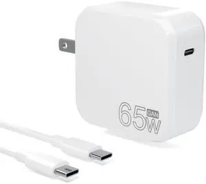 Janboo GaN 65W 45W USB-C Charger Compatible for LG Gram Laptop - Compatible for LG 15" 16" 17" Gram Series Laptop 15Z90N 14Z90N 17Z90N 16Z90P 14Z90P 17Z90P Type C Adapter Power Supply Cord