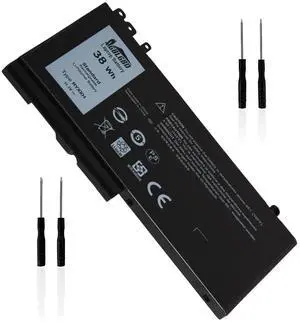 GBLGBD RYXXH Replacement Battery for DELL Latitude 3150 3160 E5250 E5450 E5550 Series, Compatible with Part Numbers RYXXH 9P4D2 R5MD0 YD8XC,11.1V 38Wh 4213mAh 3-Cell Li-Polymer Laptop Battery