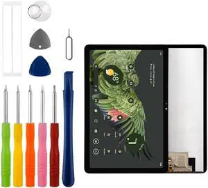 New 10.95" LCD Display for Google Pixel Tablet 2023 LCD Display Touchscreen Digitizer Assembly with Repair Tools Kit