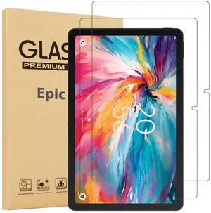 elitegadget 2-Pack Screen Protector For TCL TAB 10 NXTPAPER 5G 10.4 Inch Tablet Model 9199S - Tempered Glass Film High Definition 9H Hardness