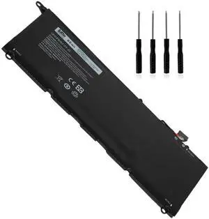 GBLGBD PW23Y Replacement Battery for Dell XPS 13 9360/2017/9360-D1605G/9360-D1605T Series, 7895mAh 60Wh 4-Cell Li-ion Ultrabook Battery for XPS 13-9360-D1609/D1609G/D1705/D1705G/D1505/G1505G Series