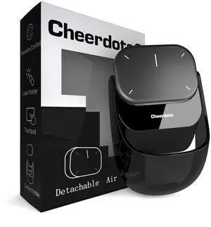 Cheerdots2 Touchpad Bluetooth Mouse with Presentation Mode, Detachable & Portable Design, Smart Software Control, Wireless Mouse for Meetings, Remote Work & TravelBasic