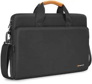 NIDOO 13 inch Laptop Bag Sleeve Case for 14 inch MacBook Pro M3/ 13" 13.6" MacBook Air M2 M3, Computer Shoulder Bag Briefcase for 13.5" Surface Laptop 5 6 / Asus ZenBook14 / 14.5" Dell XPS/Lenovo HP