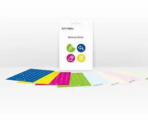 XPPen Shortcuts Stickers for XPPen Drawing Pen Tablets and Pen Displays