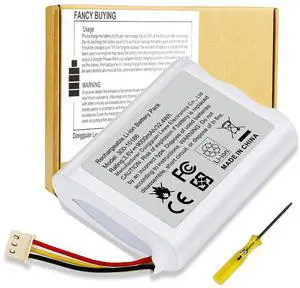 9000mAh Battery 300-10186 Replacement for ADT Command Smart Security Panel ADT5AIO-1 ADT5AIO-2 ADT5AIO-3 ADT7AIO-1, ADT 2X16 AIO Home Security System ADT2X16AIO-1 ADT2X16AIO-2 Battery 3.6V 32.4Wh