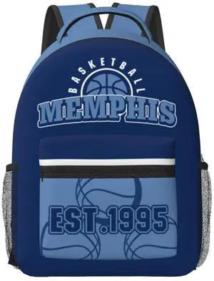 Memphis Backpack for Boys Girls, Sports Backpack,Suitable For School Use,Gift For Men Women Fans