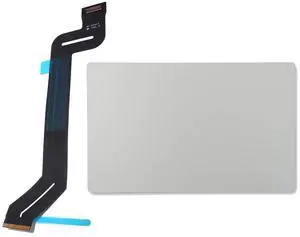 Generic Touch Trackpad with Trackpad Flex Cable Replacement for MacBook Pro 15"" Retina (2016-2017) A1707 and (2018-2019) A1990 (Silver)