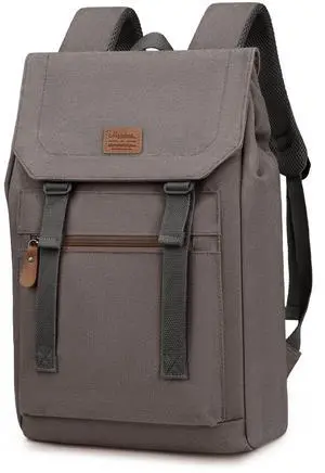 RELITRK Laptop Backpack Women,Work Backpack Woman Canvas,Commuter Black,Bookbag Fits 17 inch Lapop.