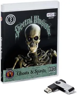 Spectral Illusions Ghosts & Spirits Virtual Reality Compilation Video on USB