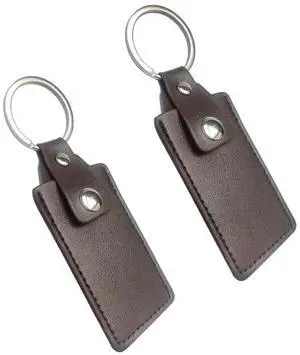 XNDGURE 2PCS Leather USB Storage Case USB Flash Drive Leather Cover for USB Flash Drive Leather Case for USB Flash Drive Flash Drive Holder Case and Easy Storage