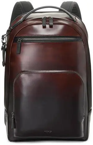 TUMI - Harrison Warren Backpack - 15-Inch Laptop Backpack - Stylish Women's & Men's Backpack for Travel & Business - Burnished Wine