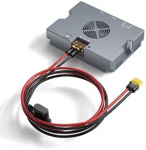SURVADV Starlink Gen 3 PoE Adapter  350W Starlink PoE Injector with XT60 Connector for Starlink Performance (Gen 3), 52V/6A DC, USB-A & Type-C, 9-36V Input, Smart Cooling, Rugged Aluminum Case