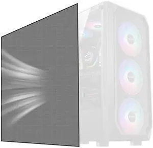 500x500mm 19.68inch DIY Computer PC Case and Fans PVC Dustproof Mesh Filter Cover with Magnetic Strip for Computer Chassis Speakers and More