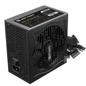 HIGH POWER 80 Plus Gold Certified PC Computer Power Supply - 650 Watts PSU, Continuous Power ATX 12V V2.3/EPS Active PFC with Whisper Quiet 120mm Fan, Reliable Performance and High Efficiency
