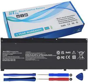 Bituli SR04XL SR03XL Battery for HP Omen 15-CE0XX 15-DC0XX Series 15-CE009LA 15-CE015DX 15-DC0003LA 15-DC0051NR Pavilion 15-CB0XX 15-CX0XX 15-CB041NR 15-CX0056WM l08855-855 917678-1B1 917724-855