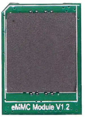 Radxa eMMC Module,Compatible with Radxa SBCs, Pluggable, Storage Chips,(eMMC Module 128GB)