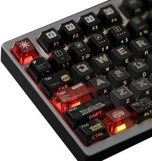 daixiahu Maya Theme keycap Cherry Profile 130 Keys pbt Material + 8 pc material-138 Key Positions