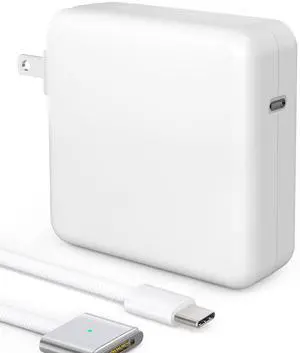 Charger for MacBook Air 13/15" (M1-M3, 2021-2025) & MacBook Pro 14" (M1-M4)70W Type C Power Adapter Includes 6.6FT C to Magnetic 3 Cable LED, Powerful Connection Between 20021-2025 (Original Quality)