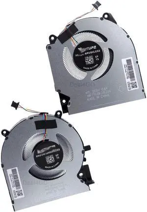 Deal4GO 80W 5V CPU & GPU Graphics Cooling Fan M54776-001 Replacement for HP Victus 16-D 16-E 16-D0020NR with RTX 3060