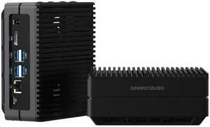 seeed studio NVIDIA Jetson Orin NX 16GB Edge AI Device - reComputer J4012, 4xUSB 3.2, M.2 Key E & Key M Slot, Pre-Installed Jetpack System with NVIDIA Jetpack on 128GB NVMe SSD
