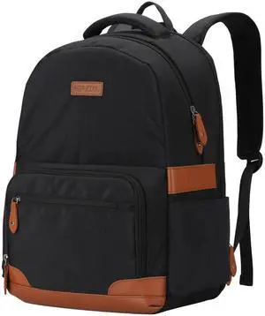 RealCool Laptop Backpack, 31L Travel Backpacks for Women Men, Fits up to 15.6-17 Inch,Water Resistant College Bookbag, for School Business Trip (Black) RealCool Laptop Backpack, 31L Travel Backpacks for Women Men, Fits up to 15.6-17 Inch,Water Resistant College Bookbag, for School Business Trip (Black)