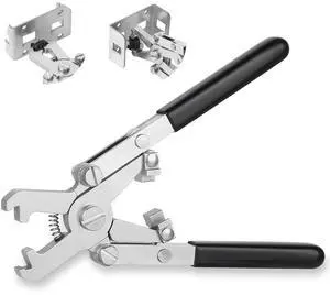 Rotable Cage Nut Tool, Cage Nut Insertion/Removal Tool on The Front, Side and Top for IT and Data Center Rack Deployment, Cabinet, Patch Panel, Server Shelves Fixing, for Cage Nut of M4 M5 M6 M8 M10