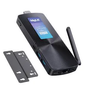 MeLE PCG02 Fanless Mini PC Stick 12th Celeron N100 with Windows11 Home 4GB 128GB, Micro Desktop Computer, HDMI, Wi-Fi5 Gigabit Ethernet, BT5.1 on Business, Office, IoT, Industrial
