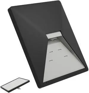 Starlink Mini Case Cover, Liquid Silicone Protective Case for Mini Starlink Dish Antenna Protector Black with Anti-Reflection Sticker