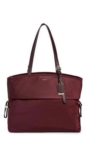 Tumi Womens Cam Large Tote Wine One Size
