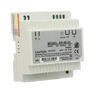 Switching Power Supply Single Output Din Rail Power Supply Rail Mounting Power Supply 24V 60W