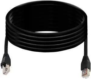 QIANRENON RJ50 10P10C Cat 5E 26AWG Cable Male to Male Modular Crystal Plug with Shielding Connectors for Laser Printing Industrial Control Equipment 3M/10Ft