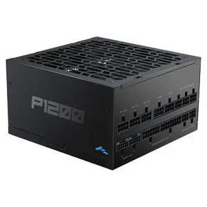 SAMA P1200 1200W Platinum Power Supply  Fully Modular ATX 3.1 PSU  PCIe 5.1 & 12V-2x6 Ready  80 Plus Platinum Certified  Ultra Quiet 140mm FDB Fan Components  Black